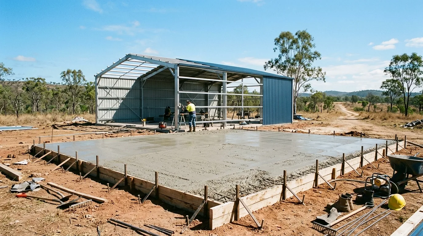 Shed Slab Cost in Rockhampton: What to Budget