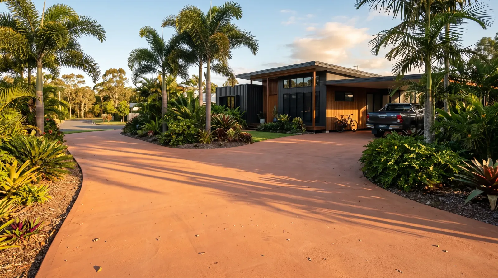 Coloured Concrete in Rockhampton by Rockhampton Concreting Co