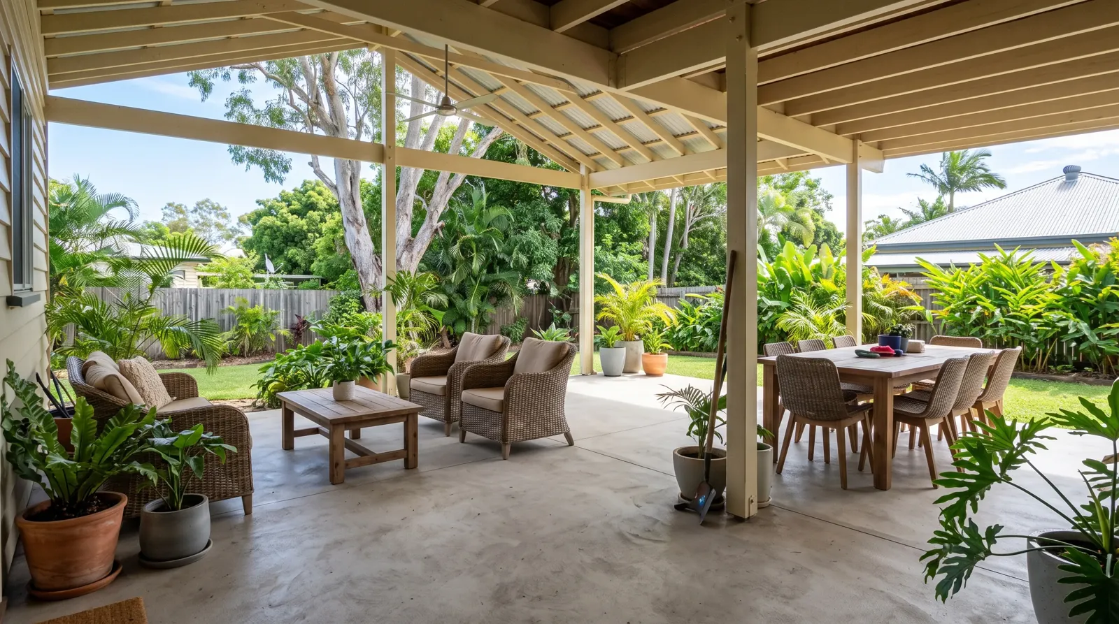 Concrete Patios in Rockhampton by Rockhampton Concreting Co