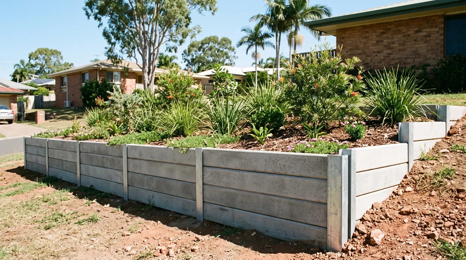 Retaining Walls in Rockhampton by Rockhampton Concreting Co