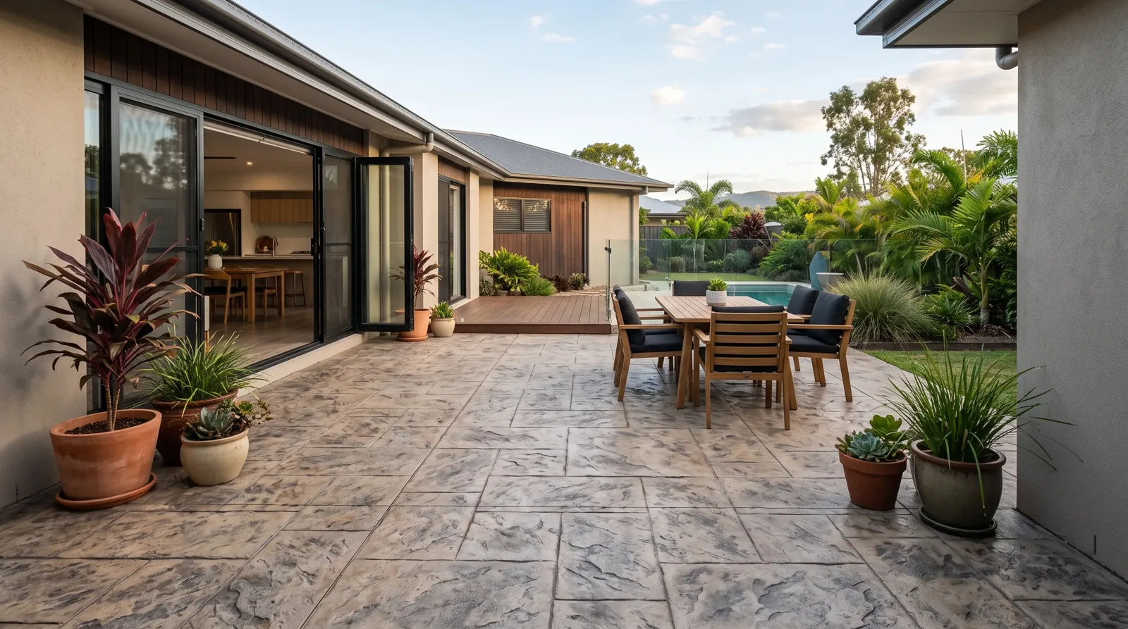Stamped & Stencil in Rockhampton by Rockhampton Concreting Co